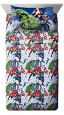 Sheet Cartoon Set with Fitted, Flat Sheets  Pillow Cover - Ultra-Soft Beddin...