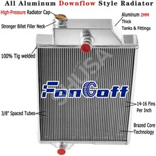 4 Row Radiator fit John Deere 4010 Gas Diesel John Deere 4010 AR31582 AR26551 US
