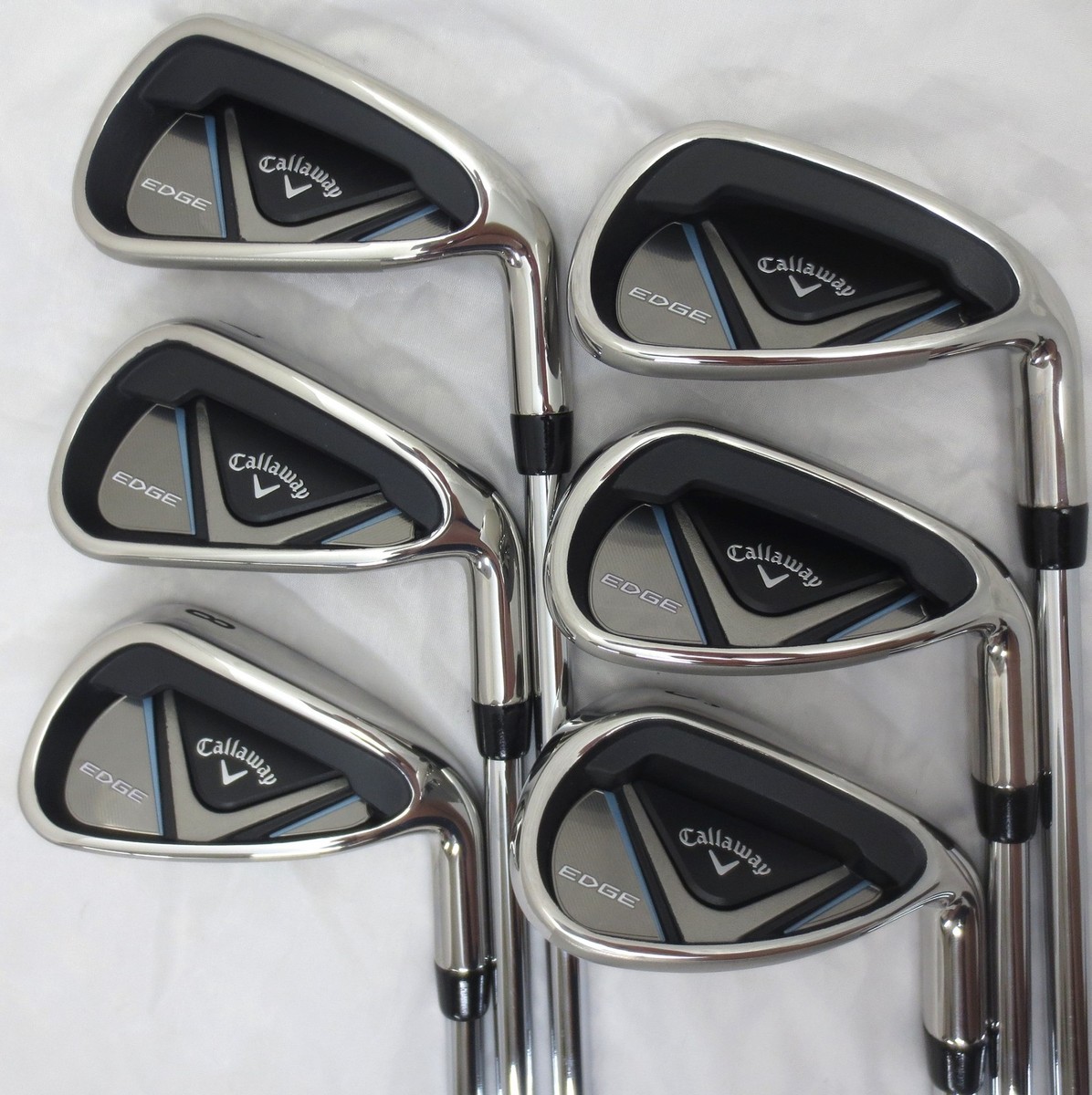 Mens TALL Callaway Golf Set Driver Wood Hybrid Irons Odyssey