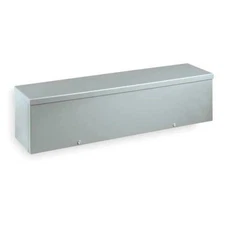 1Pc Wiring Trough, 3R Rating, Carbon Steel, Ansi 61 Polyester Powder