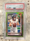 2025 Panini Donruss Optic - Bo Nix #31 Lime Green Prizm /50
