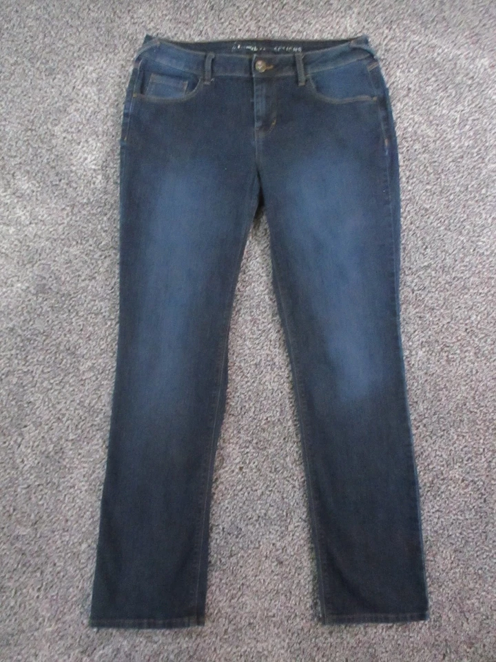 Natural Reflections Jeans Womens 8A Stretch Straight Denim Bass Pro Shops 31x31 - Image 2 of 4
