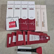 DR+QUMAN Type1 Collagen 100 Cream Pack 60g × 4ea peel off collagen pack/Tracking