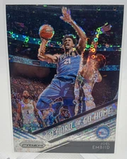 2018-19 Panini Prizm #6 Joel Embiid Go Hard or Go Home Fast Break