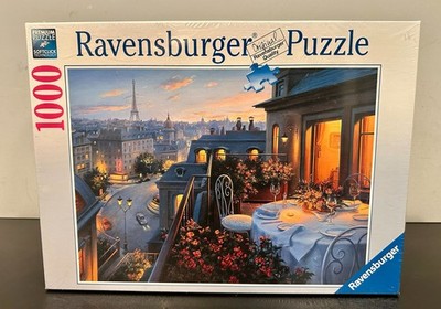 Ravensburger 1000 Piece Puzzle ''Paris Balcony'' #19410 *NEW & SEALED*