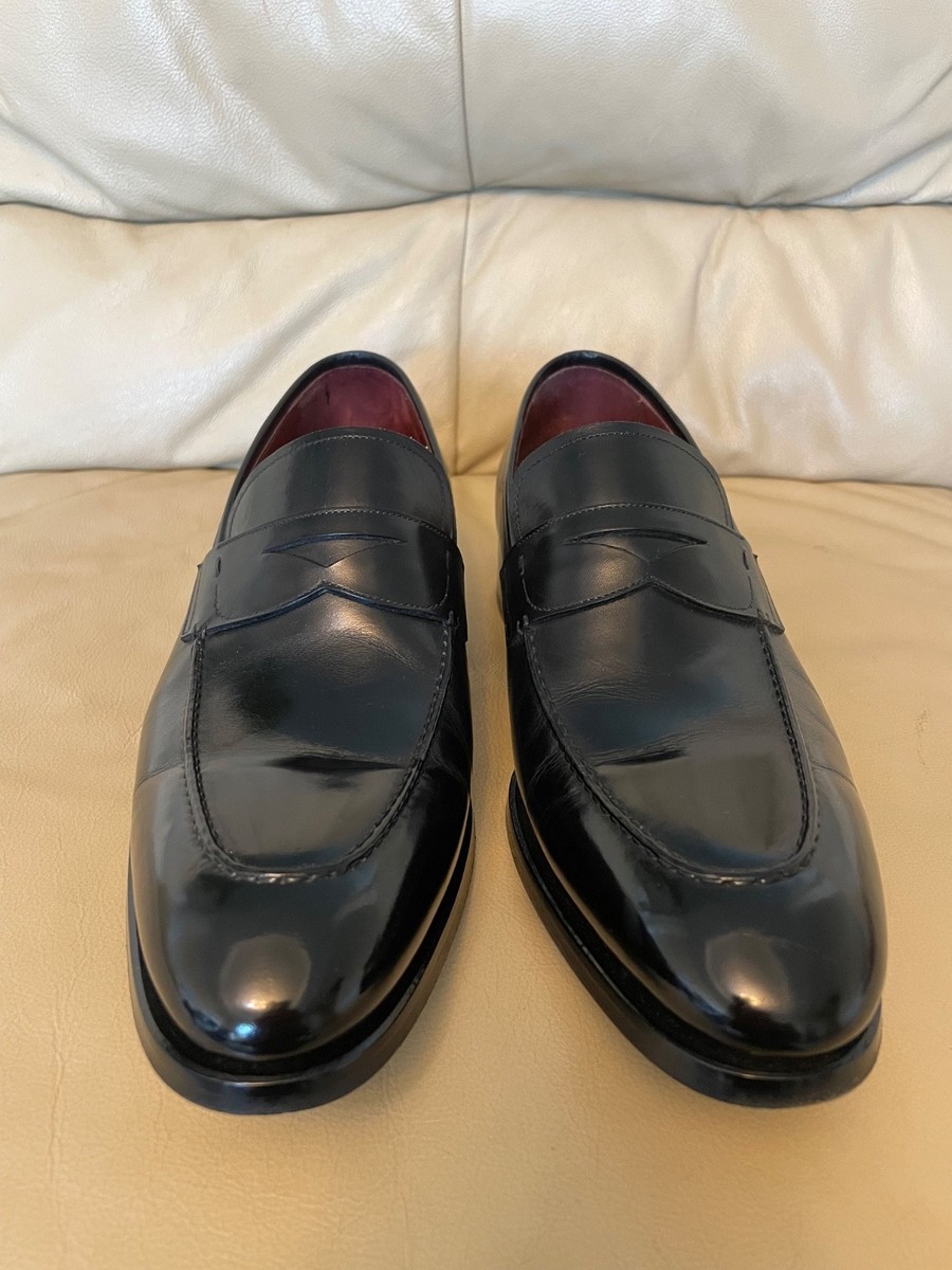 Mens Black Magnanni For Neiman Marcus Loafer 10.5 | eBay display picture 1