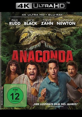 Anaconda (Paul Rudd, Jack Black) 2025 - 4K Ultra HD # UHD+BLU-RAY-NEU