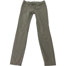 RSQ Girls Sz 12 Tan Khaki Maimi Jeggings Jeans Skinny Stretch Denim