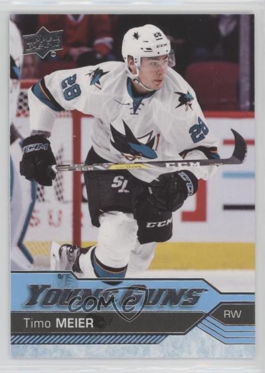 2016-17 Upper Deck Young Guns Timo Meier #479 09wp