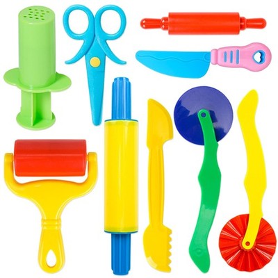Dough Tool Kit,9 Pcs Basic Small (suitable for children aged 3 and above), F 