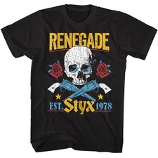 Styx Colorful Renegade Music Shirt