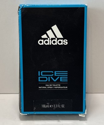 NEW Adidas Ice Dive for Men 3.3 fl oz Eau de Toilette Spray Cologne Genuine NIB