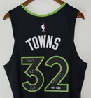 Karl-Anthony Towns "2015 #1 Pick" Signed NBA Authentic Nike ADV Jersey BAS USASM
