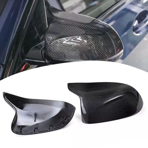 Real Carbon Fiber Mirror Cover Cap for BMW X3 X4 X5 G01 G02 G05 2019-2022 2023