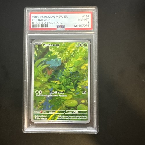 Bulbasaur graded PSA 8 for sale on eBay