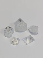 Natural Rough Gypsum Crystals Loose (5 Varying Sizes)