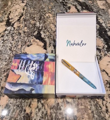 Nahvalur (Narwhal) Horizon Fountain Pen in Soleil Brand New M Nib!