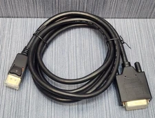 6 Feet DisplayPort DP to DVI Male Dual Link Cable Adapter