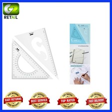 Right Triangle Ruler Set - 2 Elegant Tools for Precision Drawing Drafting