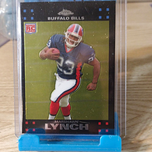 Marshawn Lynch #TC182 2007 Topps Chrome card
