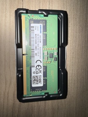 Samsung 8GB DDR5-5600 PC5 1Rx16 SODIMM Laptop Memory RAM