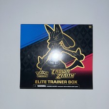 Pokémon TCG Sword & Shield Crown Zenith Elite Trainer Box ETB Factory Sealed