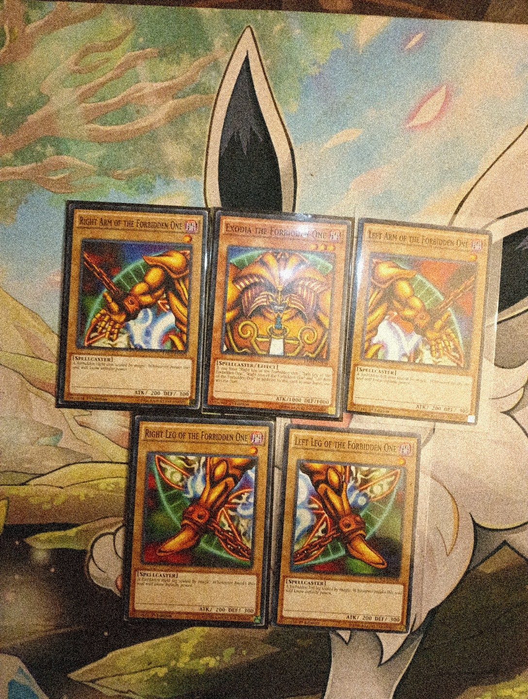 Yu-Gi-Oh Exodia 1st Edition Rare Collectible Card