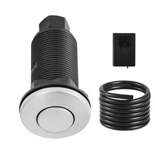 Uimoso Garbage Disposal Air Switch Kit 3.5" Sink Top Air Switch Waste Disposal