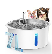 Dog Water Fountain for Large Dogs, 1.8Gal/7L Pet Water Fountain, Dog Water Bowl