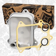 ET ENGINETEAM Ölkühler Motoröl HE0008 für VW TIGUAN JETTA 3 1K2 GOLF PLUS 5 5M1