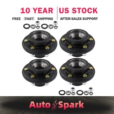 4pcs Trailer Hubs Convert Mobile Home with Bearings 6000# 6 Lug 6x5.5 Idler Axle