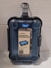 Adventuridge Watertight Storage Case Blue Tint NEW Beach Boating Fishing Hiking