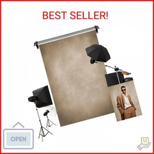 Kate 5x7ft/1.5x2.2m Tan Portrait Backdrop Headshot Background Light Brown Textur