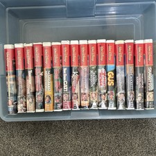 Disney Film Classics - Red Label VHS Tapes Lot of 16 Family Movies Videos VTG