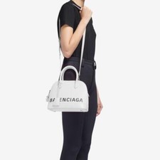 balenciaga ville xxs white