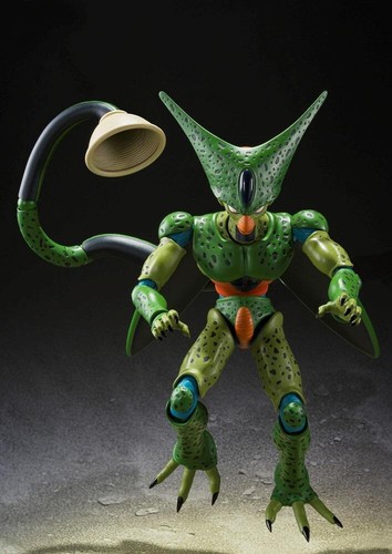 Dragonball Z S.H. Figuarts Cell First Form 17 cm Bandai Tamashii Nations - Imagen 5 de 8
