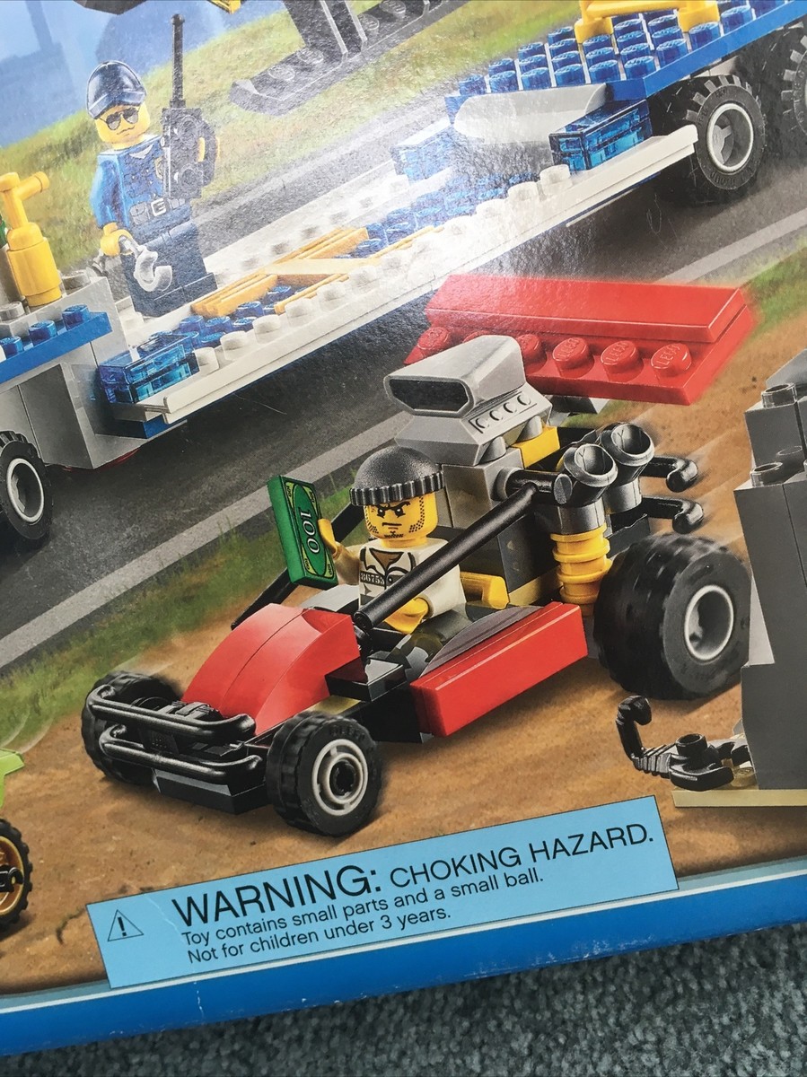 LEGO CITY POLICE 60049 HELICOPTER TRANSPORTER, NIB, GIFT QUALITY