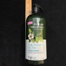 Avalon Organics Scalp Treatment Tea Tree Conditioner, 32 oz. New Free Shipping!
