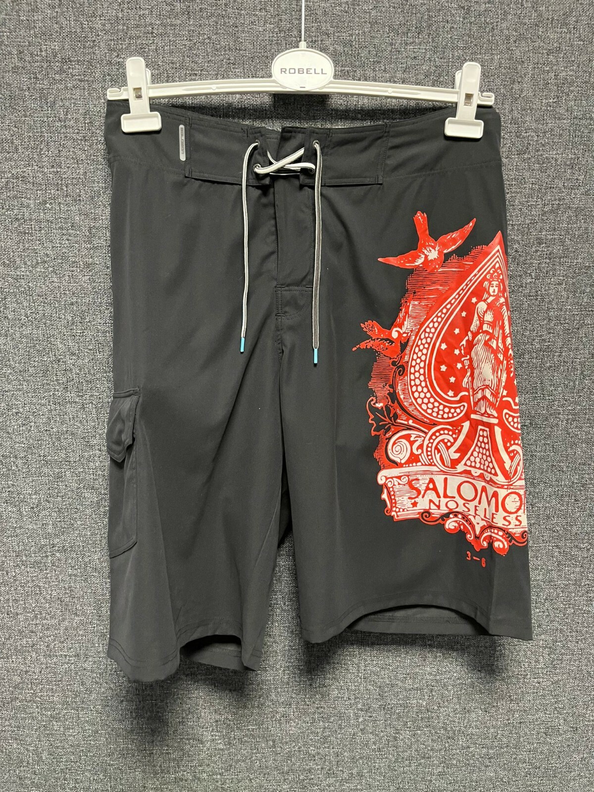 Salomon Spades Bordie Pantaloncini Nero Small TD026 AA 12