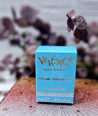 Versace Pour Femme Dylan Turquoise Eau De Toilette Miniatur 5ml NEU  