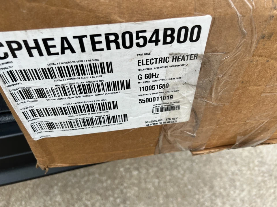 Comfortmaker - CPHHEATER054B00 - 20 кВт электрический нагреватель набор, 230/1/60 - Изображение 2 из 4