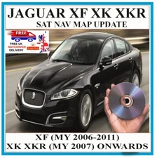 Map for Jaguar XF, XK, XKR, Sat Nav DISC DVD UK & Europe 2020 latest map update