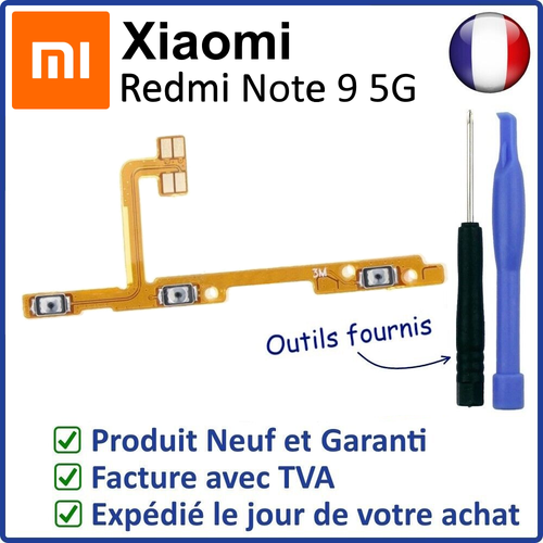 Nappe Interne Boutons Power Et Volume Pour Xiaomi Redmi Note 7 - Circuit Imprimé, Neuf, Origine Chine