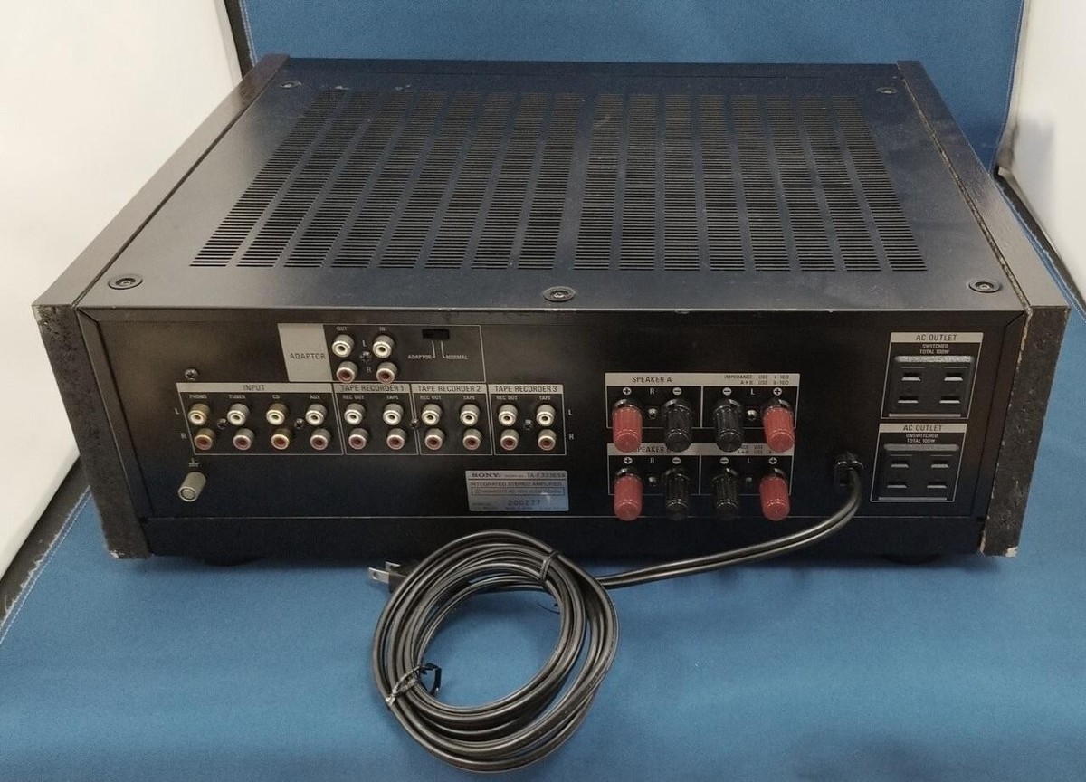 SONY TA-F333ESX integrated amplifier (transistor) popular model