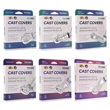 Medots Adult Waterproof Cast Cover Protector for Shower-Reusable, Tight Seal
