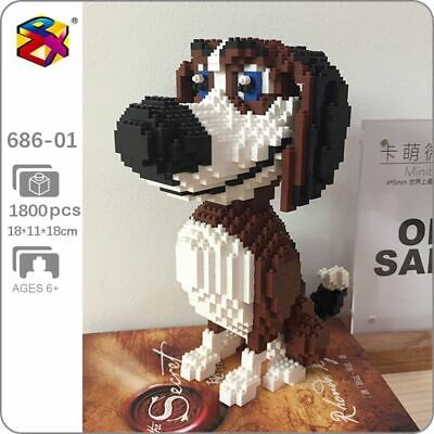 JJM Hunting Dog Beagle canine Dog Pet Figure Collector Toys Animal Decoration