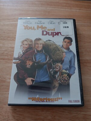 You, Me and Dupree (DVD, 2006, Full Frame) NEW SEALED Owen Wilson Kate Hudson