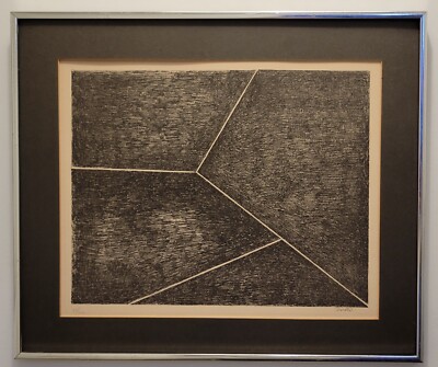 A Fine James Rosati Lithograph Famed New York Sculptor Signed