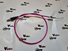 90cm 78cmSTRAIGHT PINK PIT DIRT BIKE THROTTLE ACCELERATOR CABLE 50cc 70cc 
