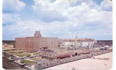 ASBURY PARK,NEW JERSEY-AIR VIEW NORTH END-#41319-HOTELS-SOLARIUM